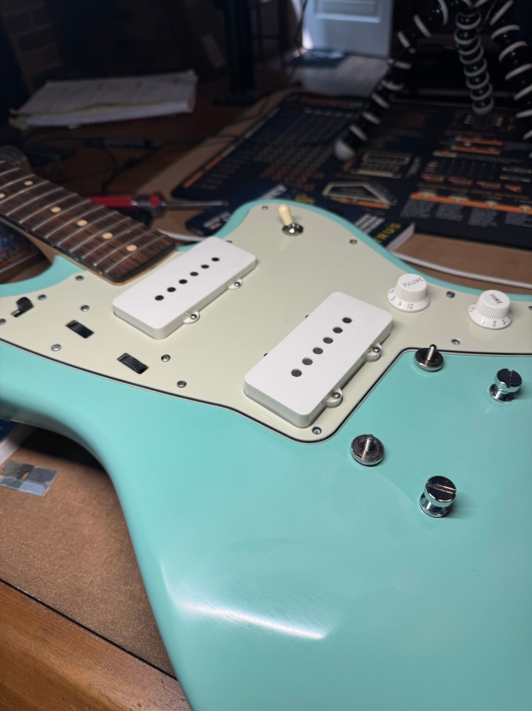 Electric guitar electronics modifications in Falls Church VA, 22042